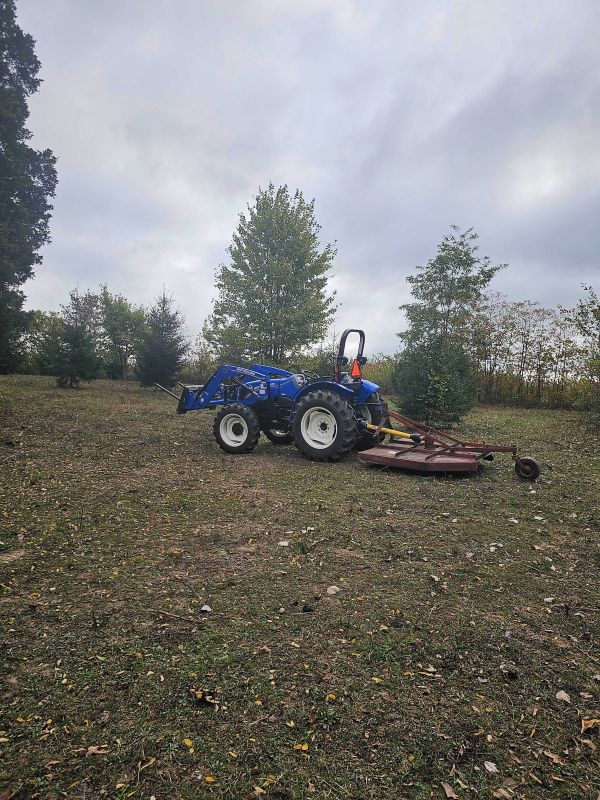 Tractor Mowing